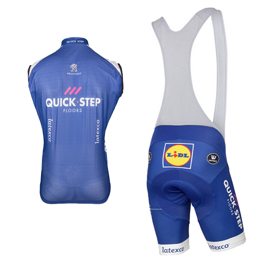 Gilet antivento Quick Step Floors 2017 viola